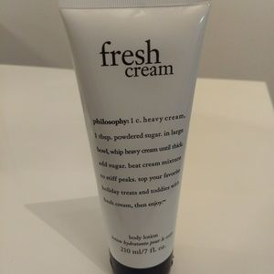 Philosophy fresh cream lotion 7.0 oz
